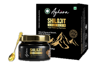 Shilajit Gold Resin box and jar