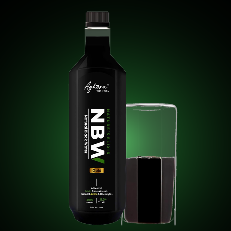 Aghora Natural Black Water GOLD 500ml